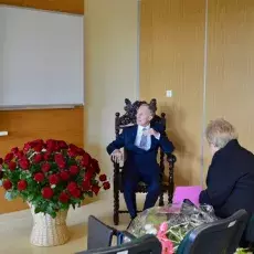 Uroczystość Jubileuszu 70-lecia Prof. dra hab. Edwarda Łuczyńskiego
