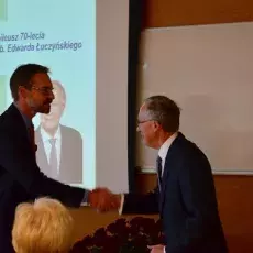 Uroczystość Jubileuszu 70-lecia Prof. dra hab. Edwarda Łuczyńskiego
