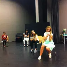 Zajęcia teatralne z mgr Jagodą Bodzińską
